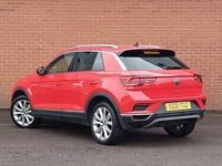 Used VW T-Roc SEL 150 HP (110 kW) 2021 Red SUV