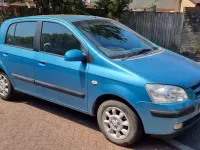 Used Hyundai Getz 105 HP (77 kW) 2003 Blue Hatchback