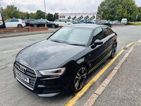 Used Audi A3 S-Line 110 HP (80 kW) 2016 Black Sedan