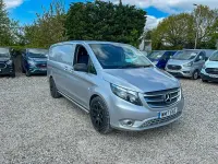 Begagnad Mercedes Vito 2017 Silver Van