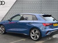 Used Audi A3 Black Edition 150 HP (110 kW) 2025 Blue Hatchback