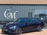 Used Mercedes E220 AMG 2015 Blue Sedan