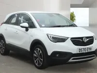 Used Vauxhall Crossland X Elite 130 HP (95 kW) 2020 White SUV