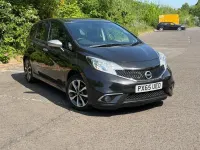 Used Nissan Note N-TEC 80 HP (58 kW) 2015 Black Hatchback