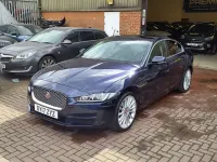 Used Jaguar XE Portfolio 180 HP (132 kW) 2017 Blue Sedan