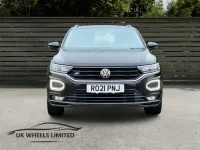 Usado VW T-Roc R-line 150 CV (110 kW) 2021 Negro SUV