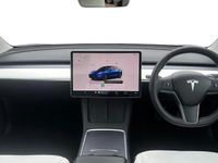 Used Tesla Model 3 Long Range AWD 258 kW (351 HP) 2022 Blue Sedan