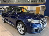 Used Audi Q5 Sport 190 HP (139 kW) 2017 Blue SUV