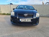 Used Toyota Auris T3 97 HP (71 kW) 2008 Black Hatchback