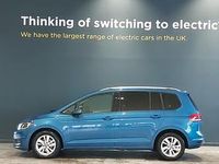 Used VW Touran Family 150 HP (110 kW) 2021 Blue MPV