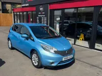 Used Nissan Note Acenta Premium 80 HP (58 kW) 2015 Blue Hatchback