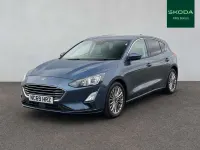 Used Ford Focus Titanium X 123 HP (90 kW) 2020 Blue Hatchback
