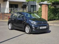 Used Kia Picanto 84 HP (61 kW) 2019 Black Hatchback