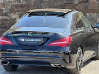 Used Mercedes CLA220 AMG line 170 HP (125 kW) 2018 Black Coupe