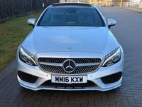 Used Mercedes C300 AMG Line Premium 2016 Silver Coupe