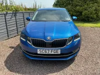 Used Skoda Octavia SE L 150 HP (110 kW) 2018 Blue Hatchback