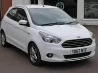 Used Ford Ka Plus Zetec 2017 White/black Hatchback