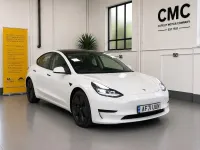 Used Tesla Model 3 Standard Range 366 kW (498 HP) 2021 White Sedan