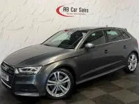 Used Audi A3 S-Line 190 HP (139 kW) 2018 Grey Sedan