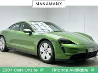 Used Porsche Taycan Performance Package 350 kW (476 HP) 2023 Green Sedan