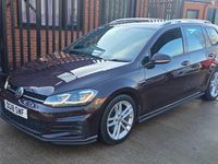 Used VW Golf VII GTD 184 HP (135 kW) 2018 Black Estate