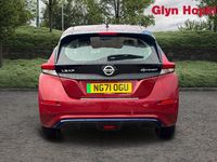 Used Nissan Leaf Acenta 110 kW (150 HP) 2021 Red Hatchback
