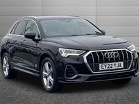 Used Audi Q3 S-Line 150 HP (110 kW) 2022 Black SUV