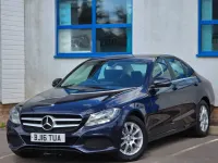 Used Mercedes C200 SE 2016 Blue Sedan