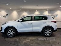 Used Kia Sportage GT-Line 115 HP (84 kW) 2018 White SUV