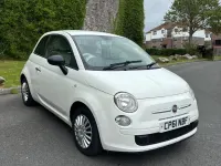Begagnad Fiat 500 Pop 69 HK (50 kW) 2012 Vit Halvkombi
