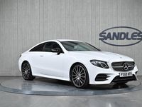 Used Mercedes E220 AMG line 194 HP (142 kW) 2019 White Coupe