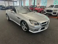 Used Mercedes SLK200 AMG 184 HP (135 kW) 2015 Silver Cabriolet