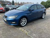 Begagnad Seat Leon FR 184 HK (135 kW) 2015 Blå Kombi