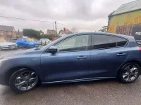 Used Ford Focus ST-Line 125 HP (91 kW) 2020 Blue Hatchback