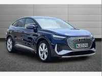 Used Audi Q4 e-tron S-Line 150 kW (204 HP) 2023 Blue SUV