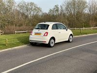 Used Fiat 500 Lounge 69 HP (50 kW) 2018 White Hatchback