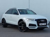 Used Audi Q3 Black Edition 184 HP (135 kW) 2017 White SUV