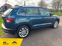 Used Skoda Karoq SE L 150 HP (110 kW) 2018 Blue SUV