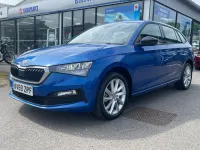 Used Skoda Scala SE 150 HP (110 kW) 2019 Blue Hatchback
