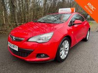 Used Vauxhall Astra GTC SRi 165 HP (121 kW) 2015 Red Coupe