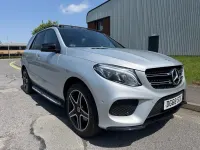 Used Mercedes GLE350 AMG 258 HP (189 kW) 2018 Silver SUV