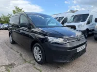 Used VW Caddy 102 HP (75 kW) 2022 Black MPV