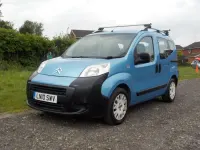 Używany Citroën Nemo 70 KM (51 kW) 2010 Niebieski Minivan
