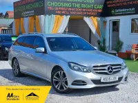 Begagnad Mercedes E220 SE 2015 Silver Kombi