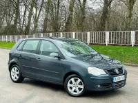 Used VW Polo Match 80 HP (58 kW) 2008 Grey Hatchback