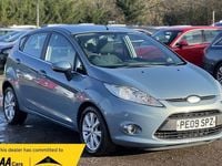 Used Ford Fiesta Zetec 82 HP (60 kW) 2009 Blue Hatchback