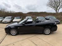 Used Saab 9-3 Cabriolet Linear 2009 Black Cabriolet