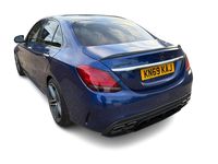 Used Mercedes C300 AMG line 2020 Blue Sedan