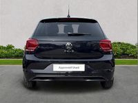 Used VW Polo Match 80 HP (58 kW) 2021 Black Hatchback