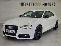 Used Audi A5 Black Edition 177 HP (130 kW) 2015 White Coupe